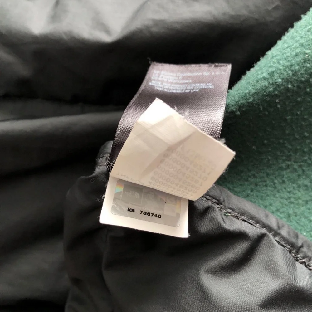 The North Face Black and Green Jacket